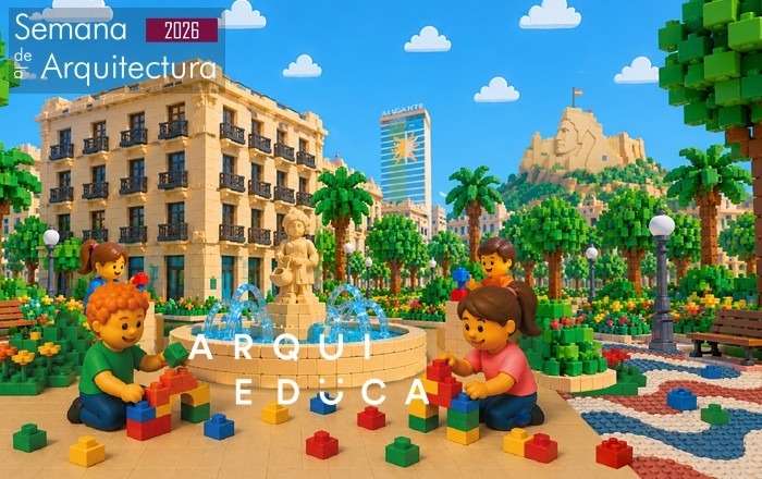 Taller infantil Arquieduca. ConstruLAB Alicante